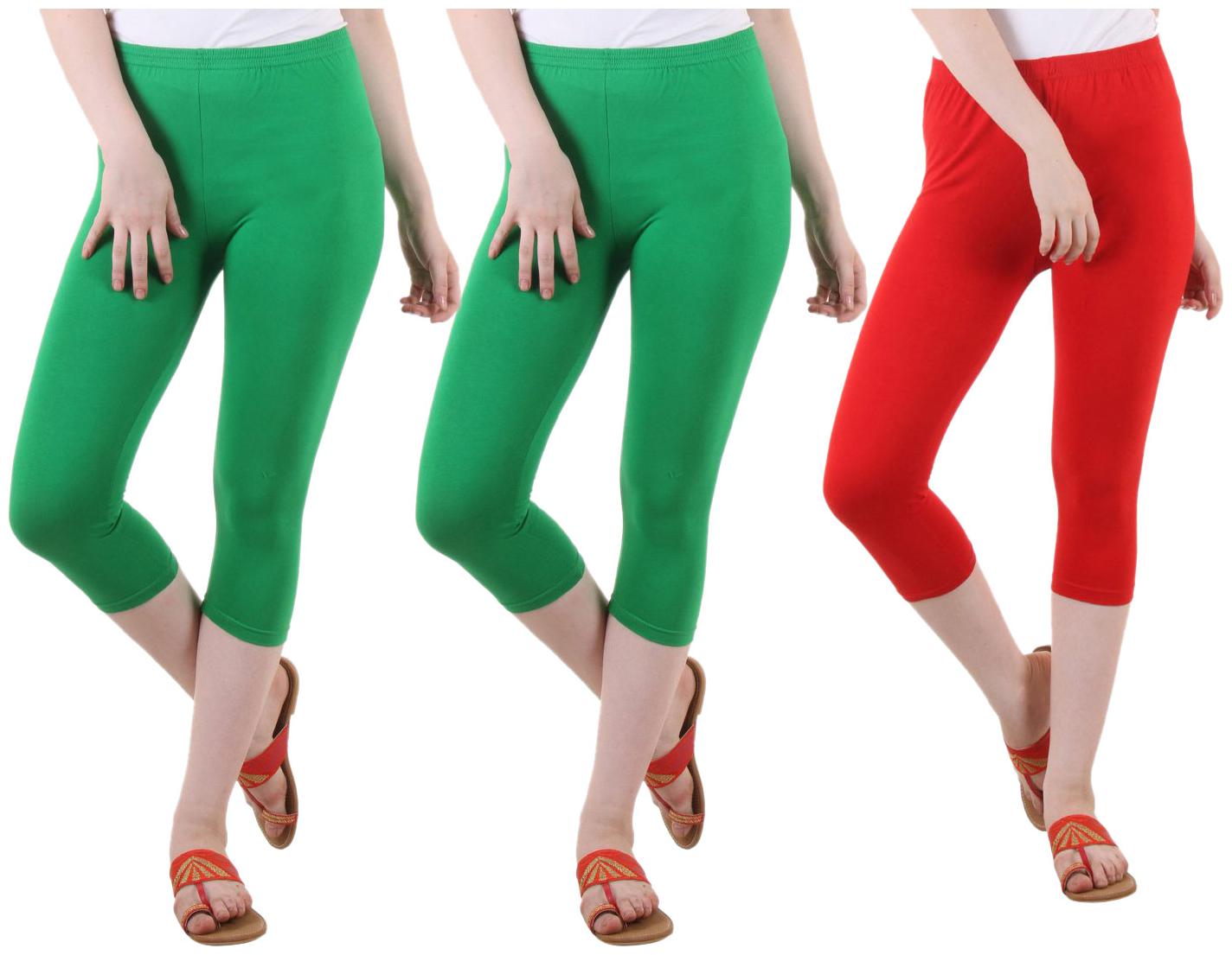 

EVEY Women Solid Regular capri - Multi