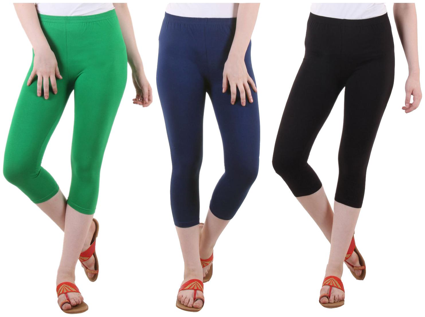 

EVEY Women Solid Regular capri - Multi