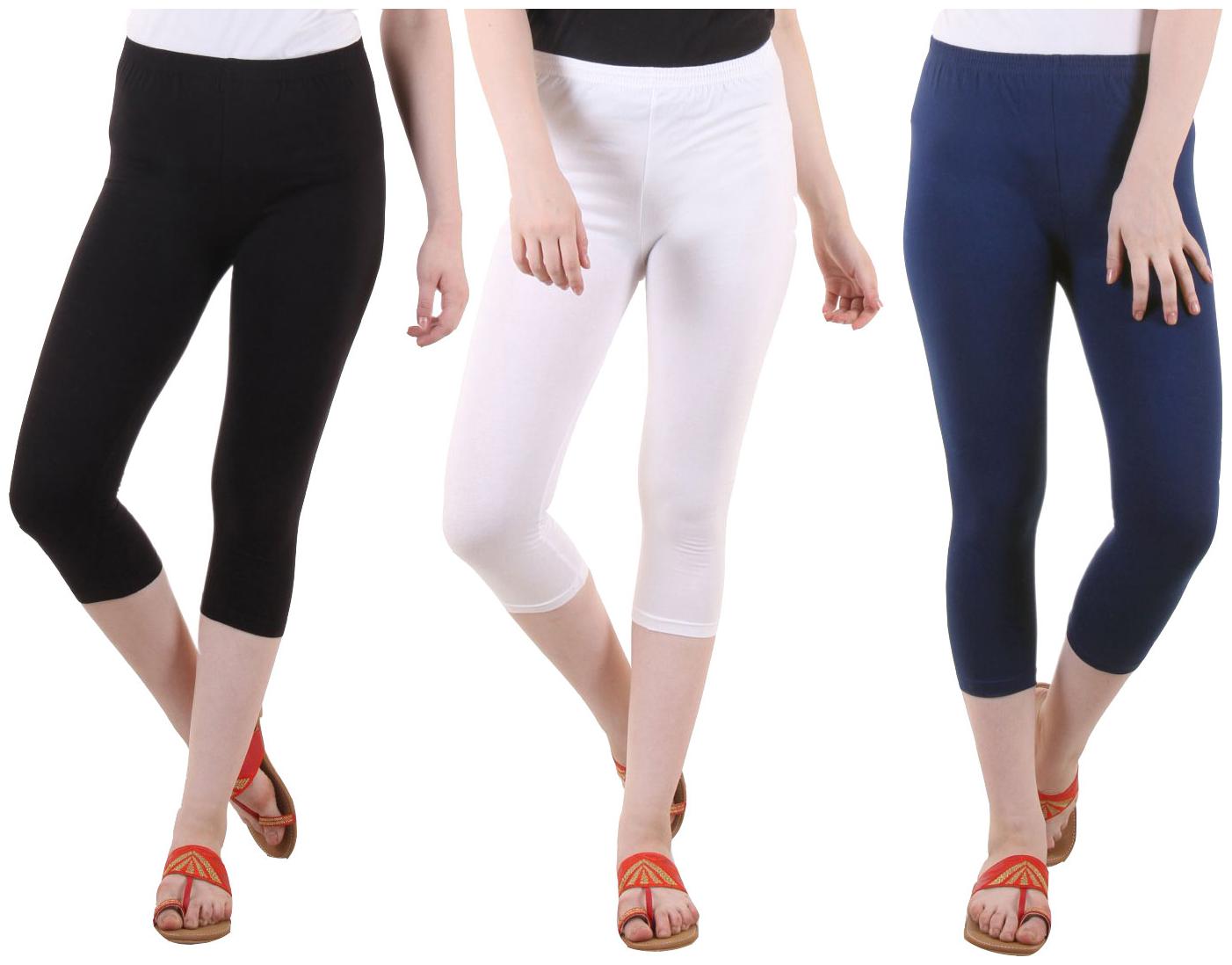 

EVEY Women Solid Regular capri - Multi