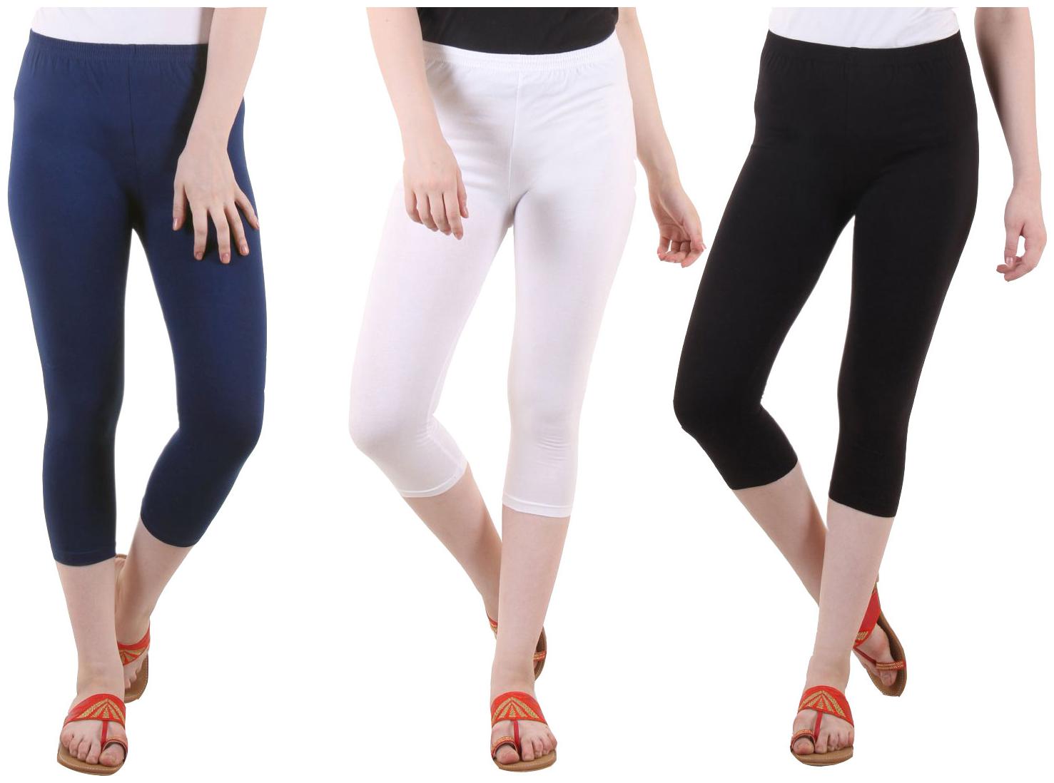 

EVEY Women Solid Regular capri - Multi