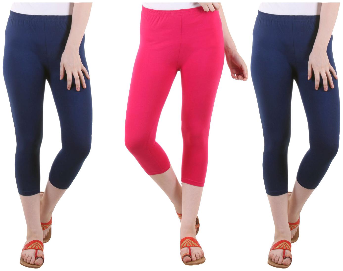 

EVEY Women Solid Regular capri - Multi