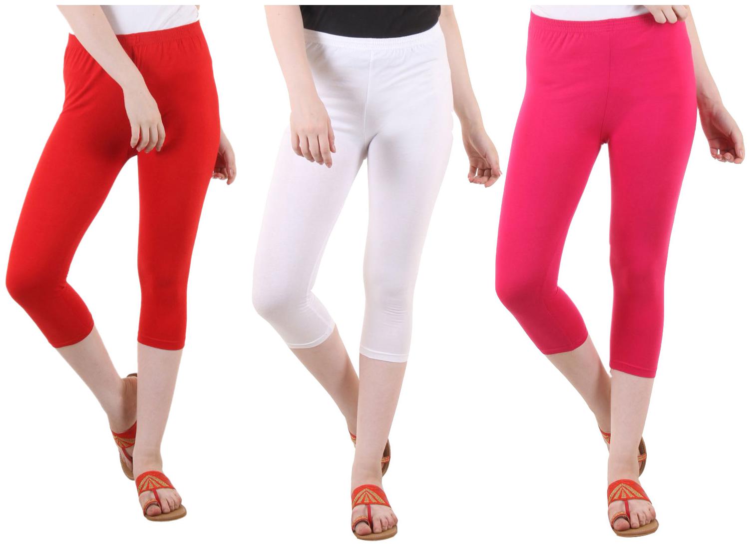 

EVEY Women Solid Regular capri - Multi