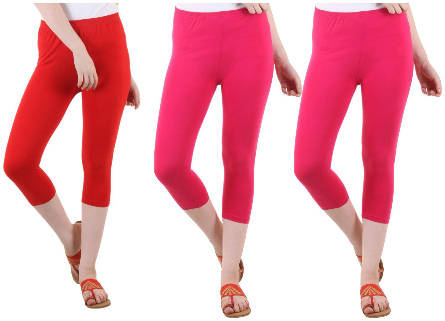 

EVEY Women Solid Regular capri - Multi