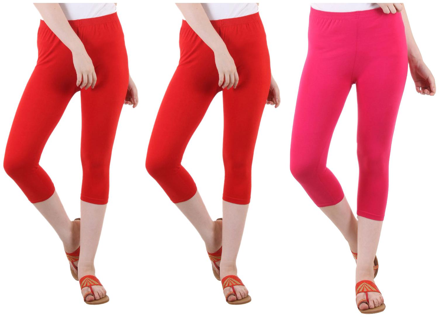 

EVEY Women Solid Regular capri - Multi