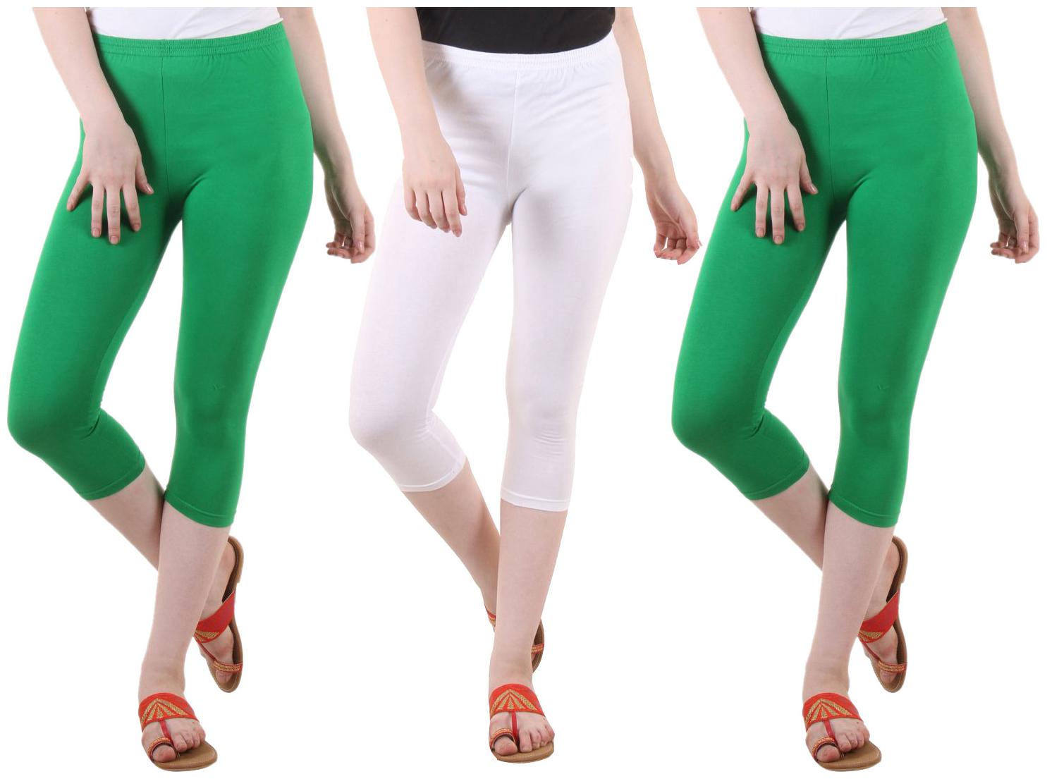 

EVEY Women Solid Regular capri - Multi