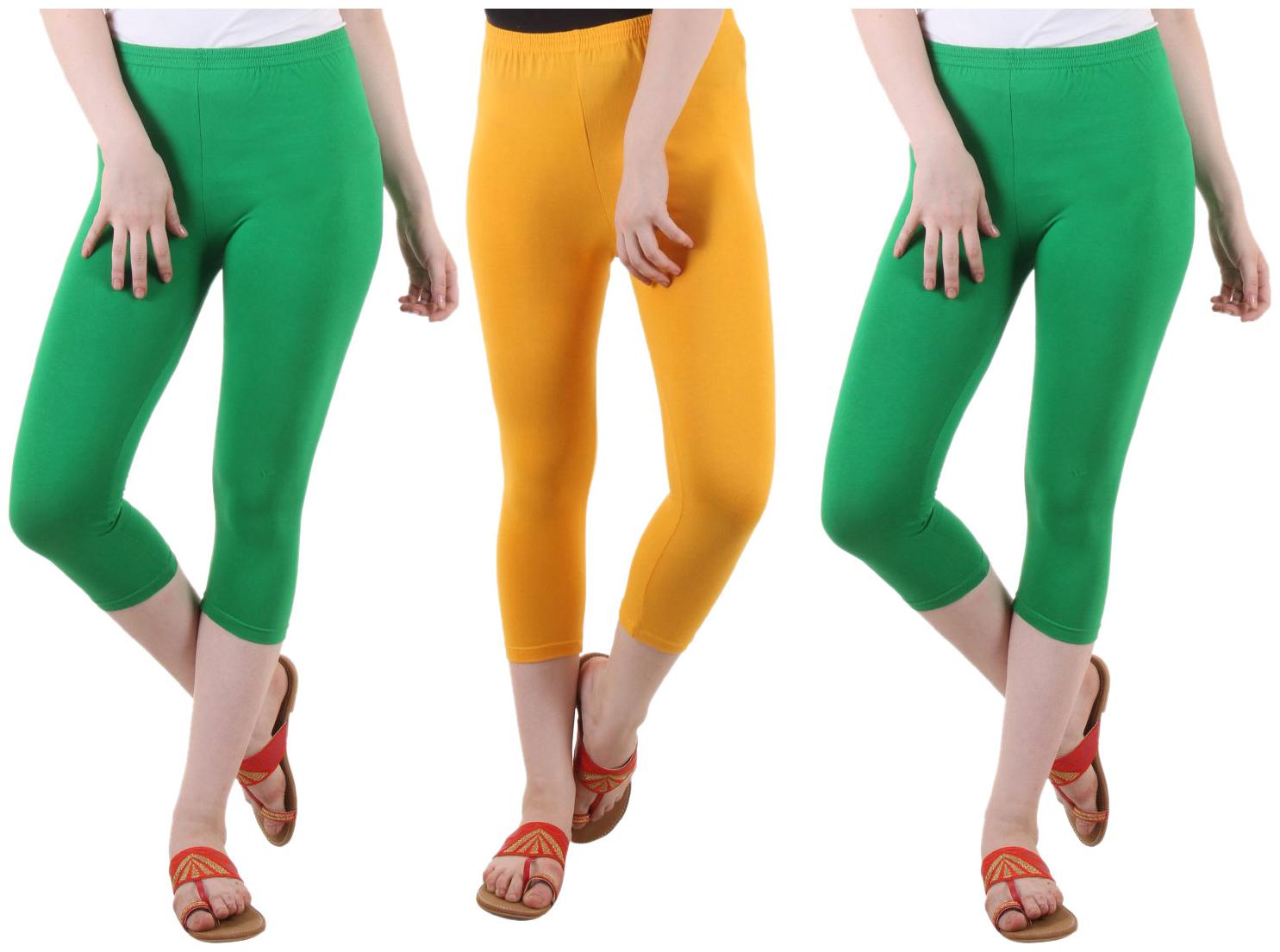 

EVEY Women Solid Regular capri - Multi