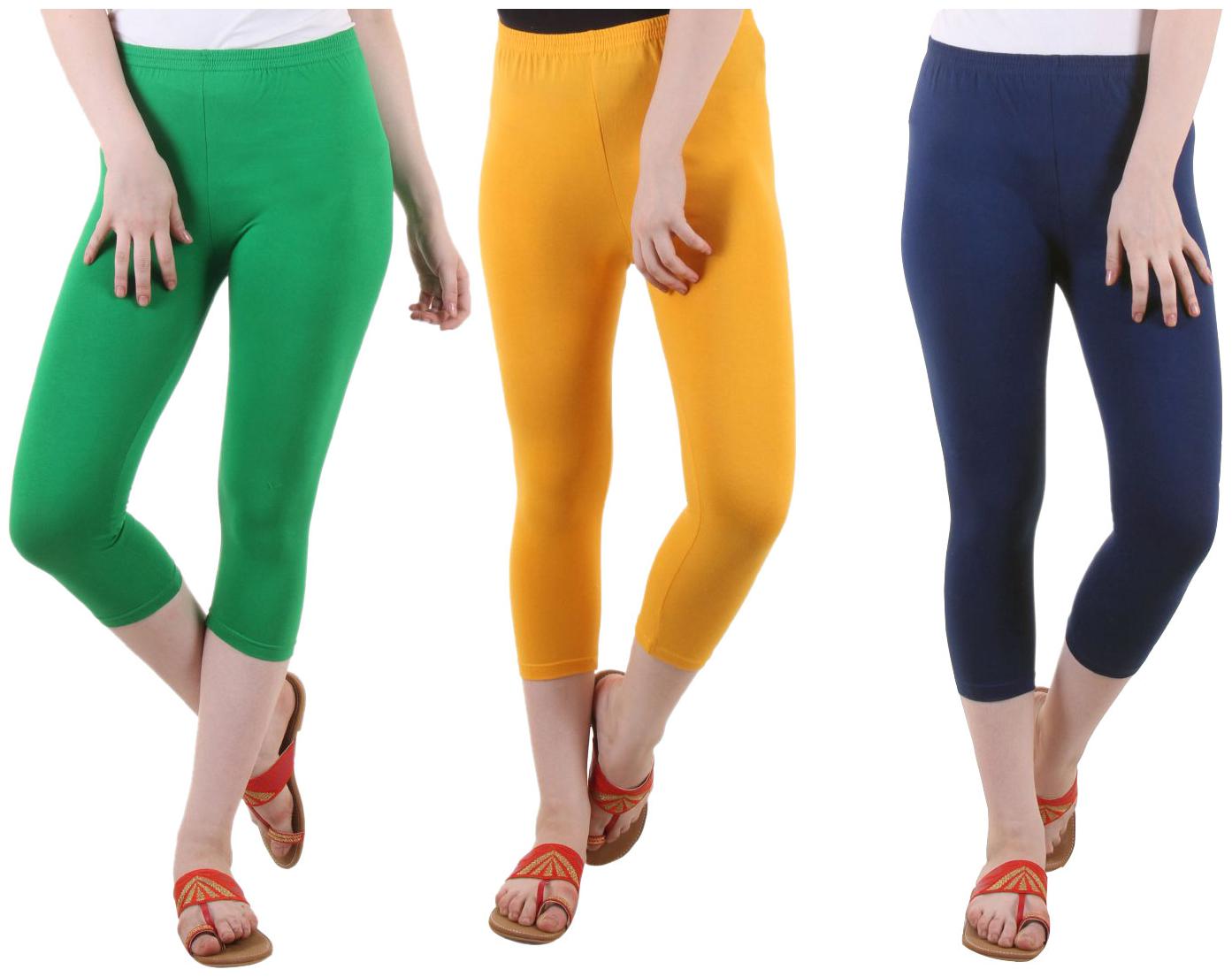 

EVEY Women Solid Regular capri - Multi