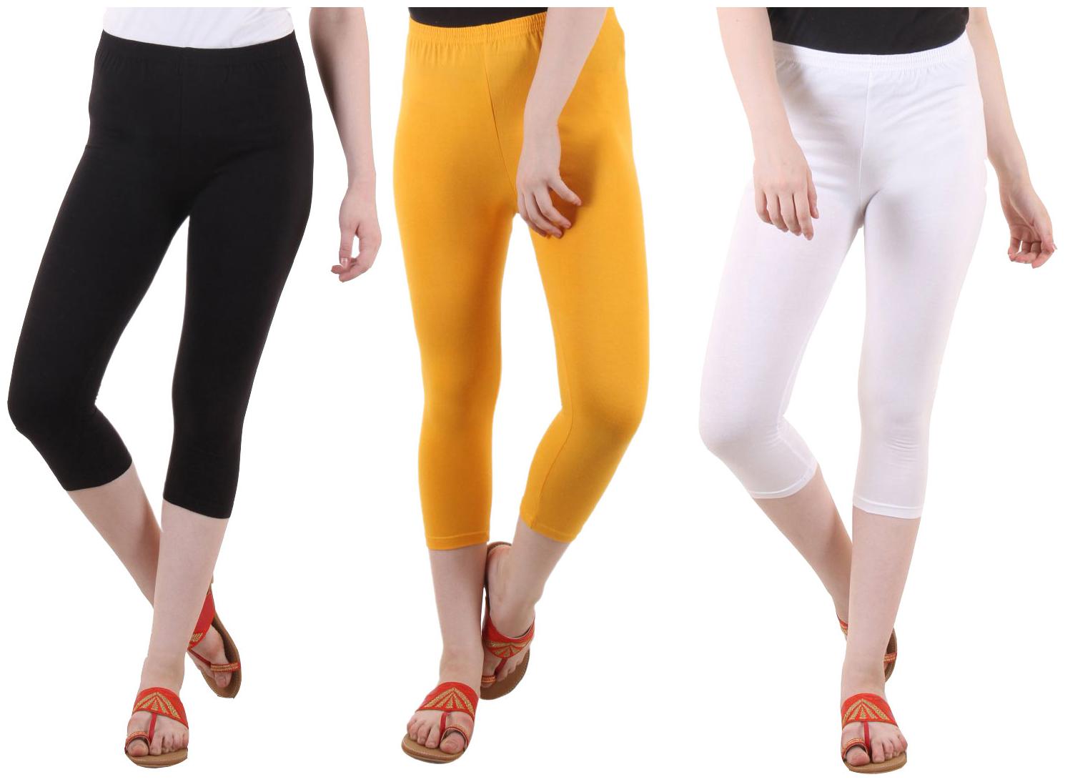 

EVEY Women Solid Regular capri - Multi