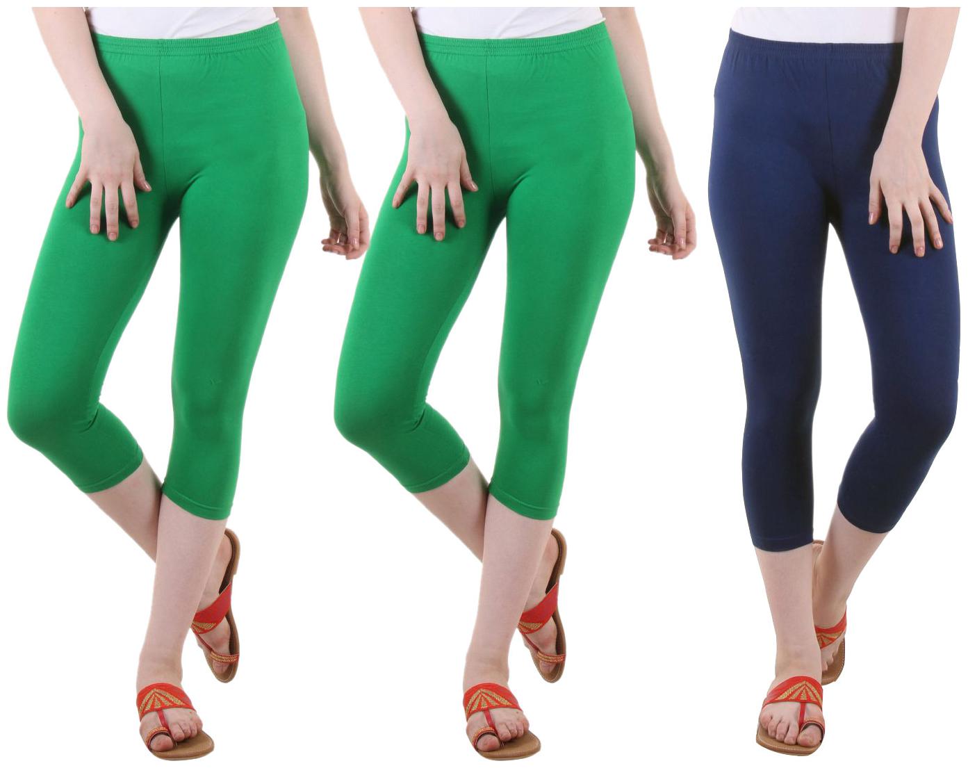 

EVEY Women Solid Regular capri - Multi