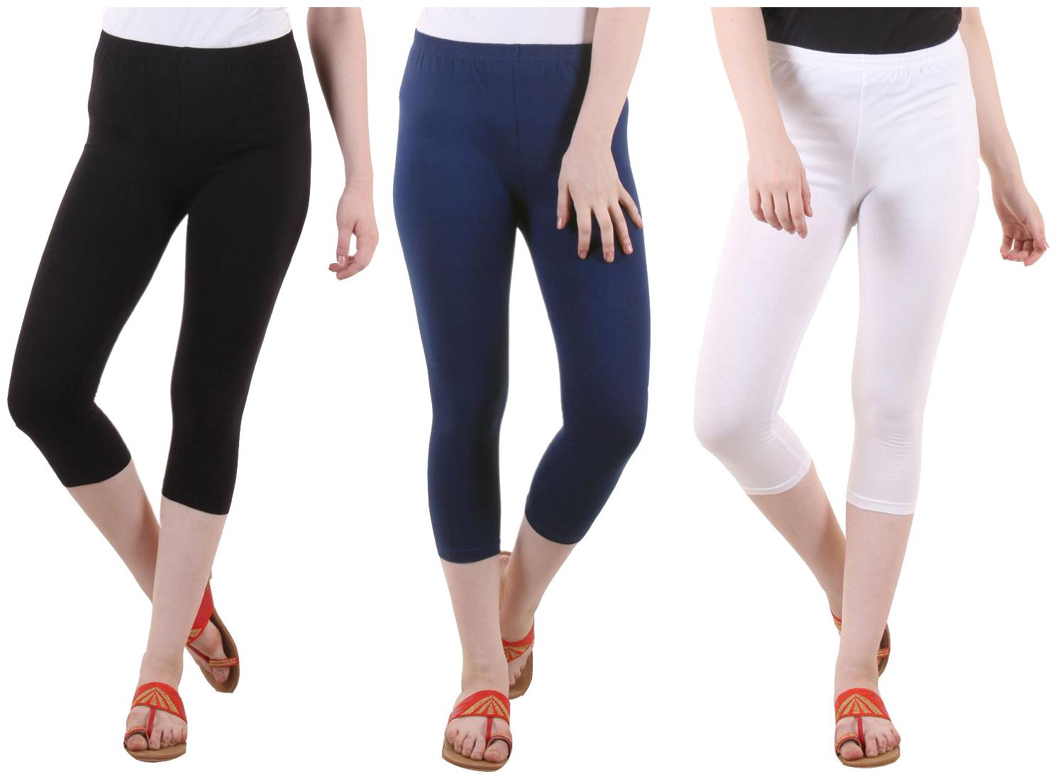 

EVEY Women Solid Regular capri - Multi