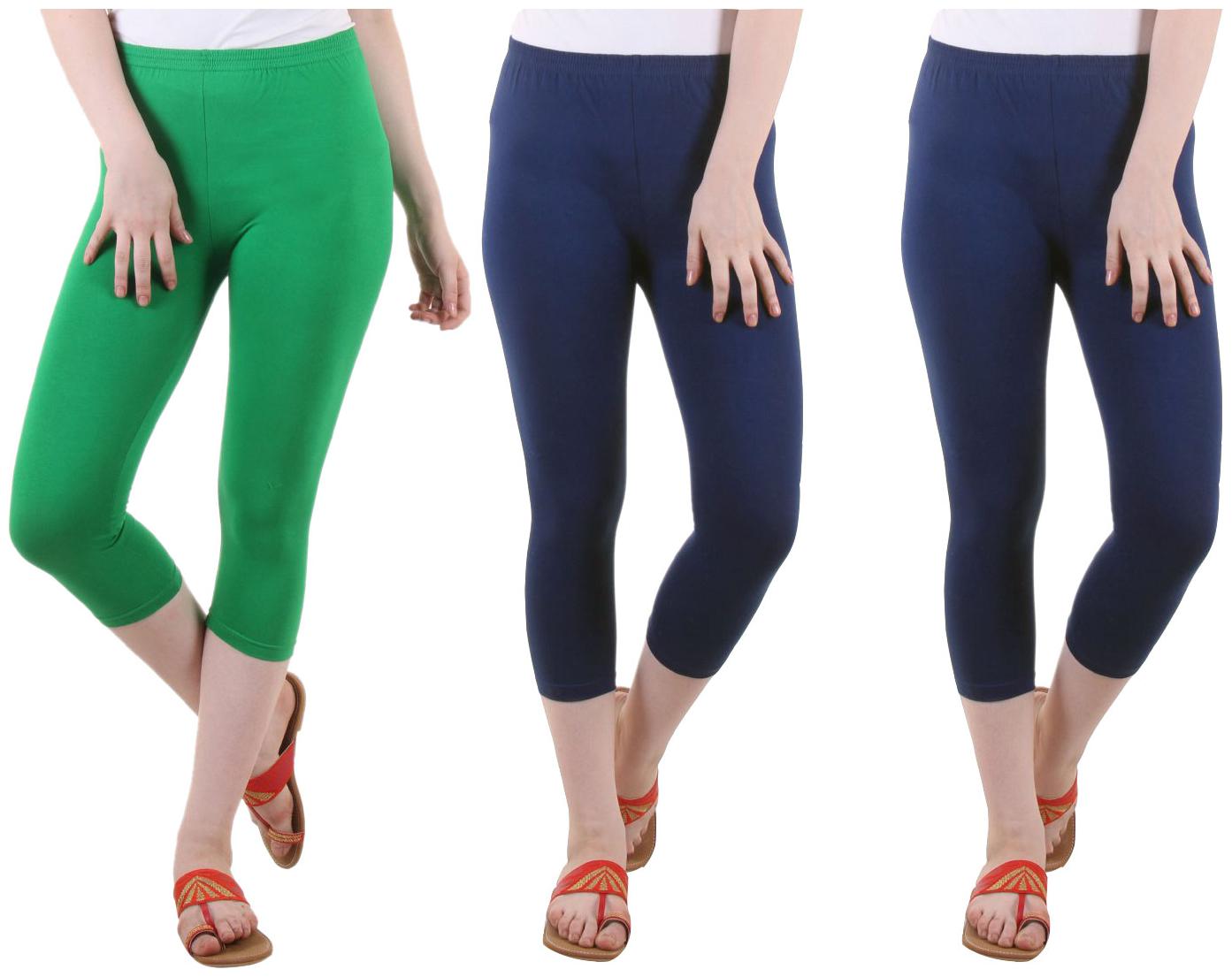 

EVEY Women Solid Regular capri - Multi