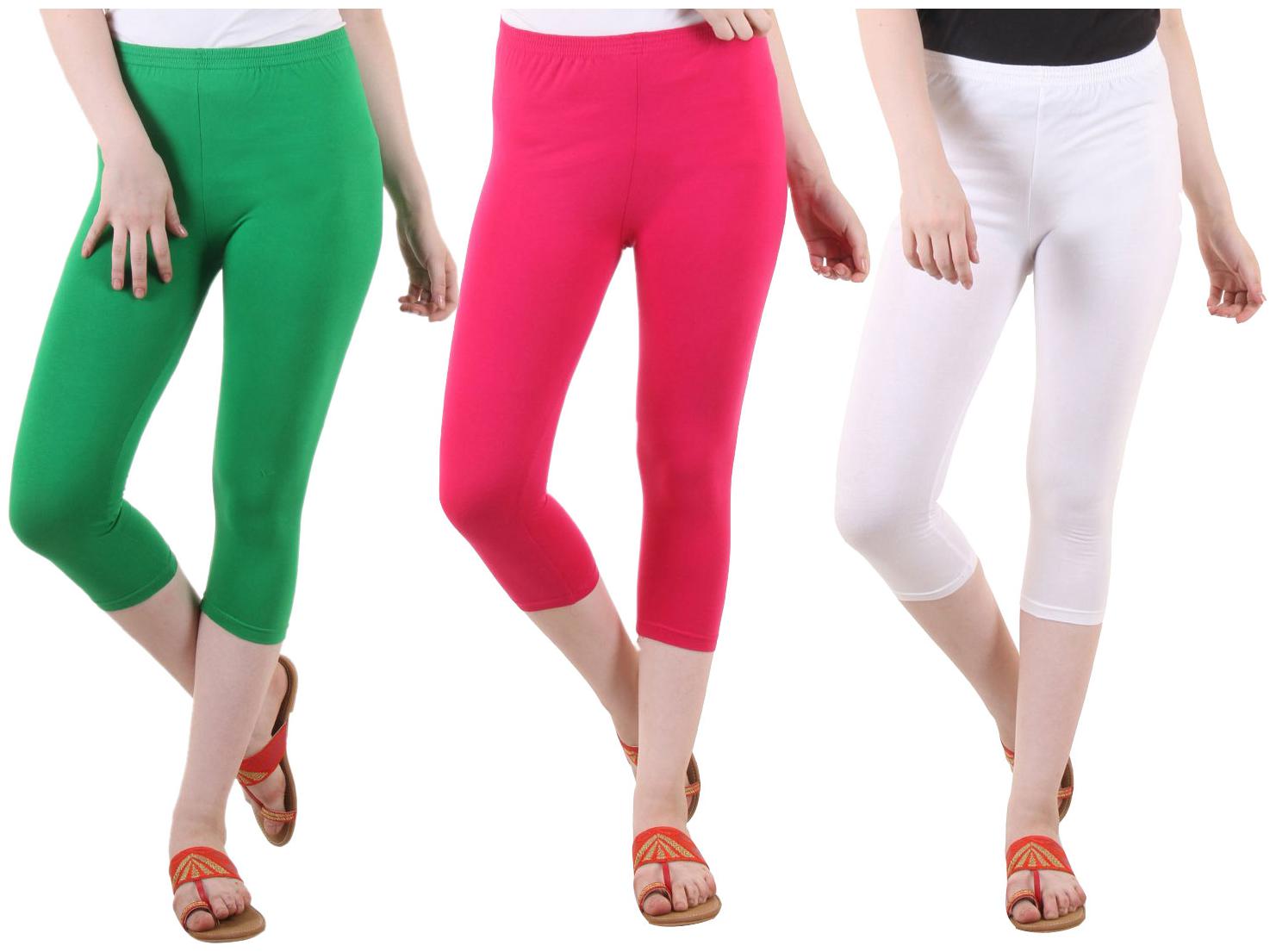 

EVEY Women Solid Regular capri - Multi