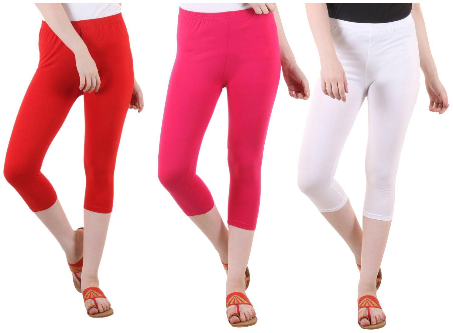 

EVEY Women Solid Regular capri - Multi