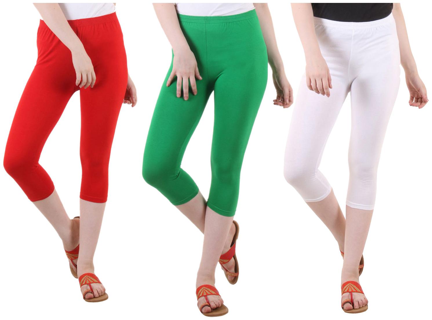 

EVEY Women Solid Regular capri - Multi