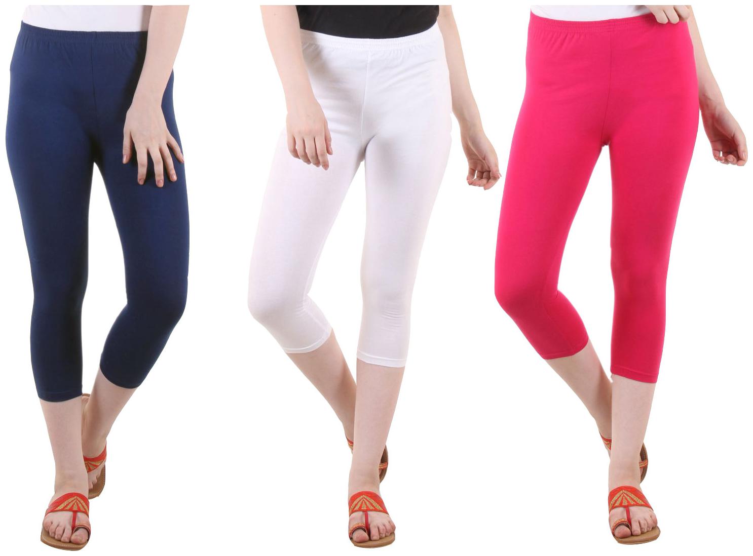 

EVEY Women Solid Regular capri - Multi