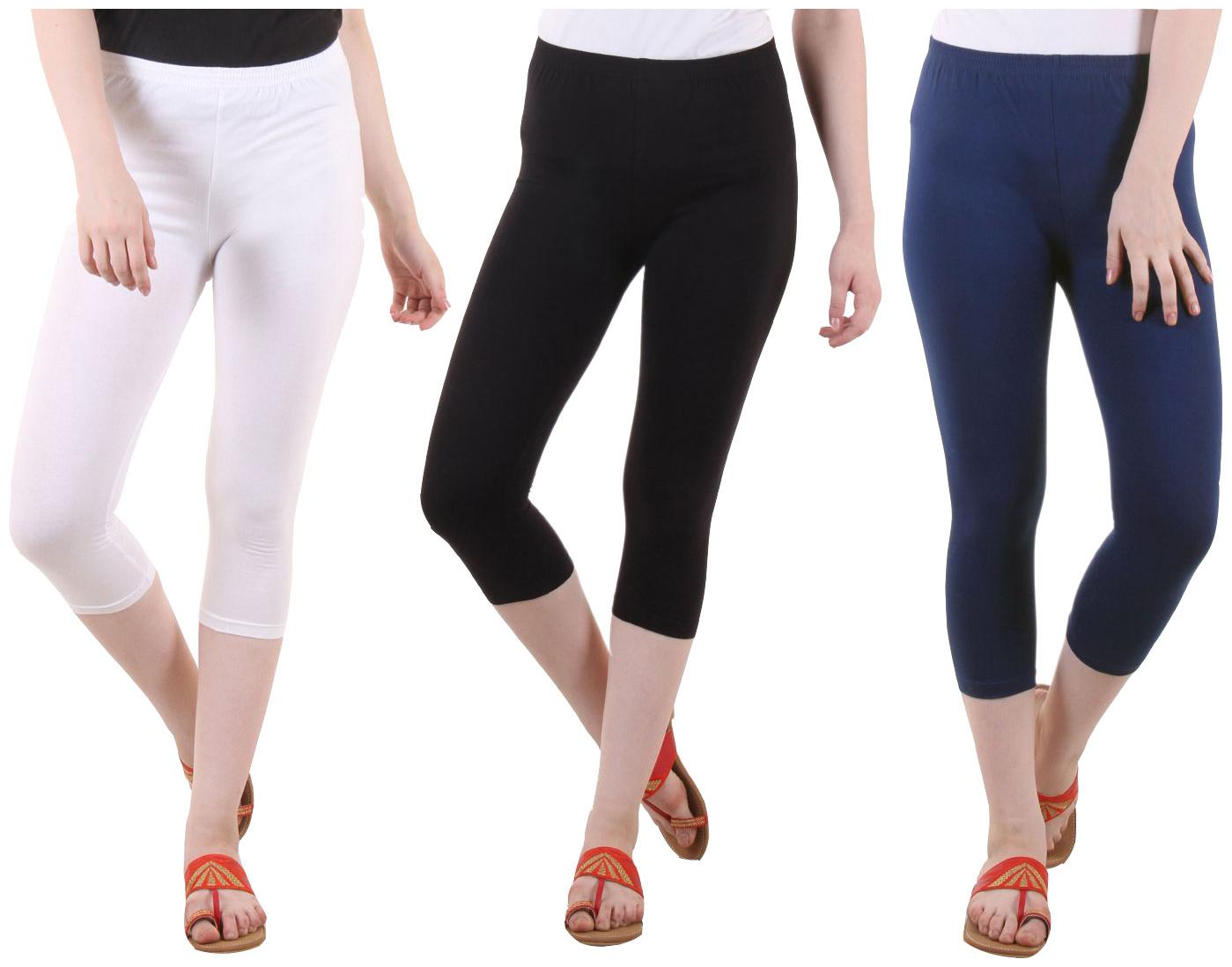 

EVEY Women Solid Regular capri - Multi