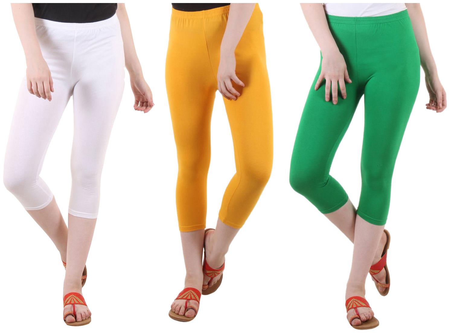 

EVEY Women Solid Regular capri - Multi