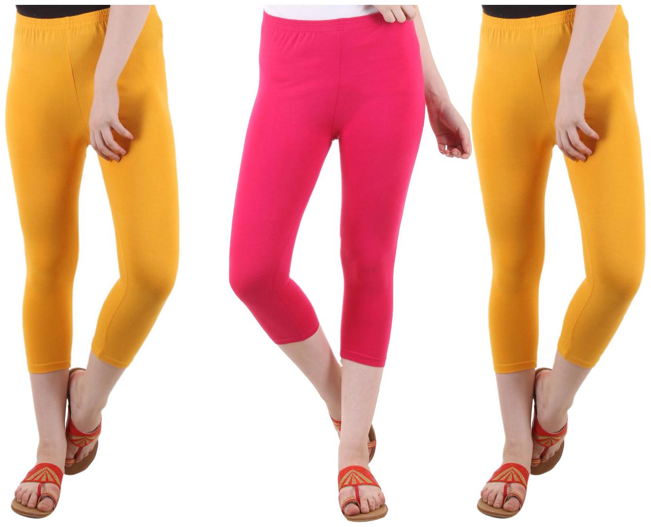 

EVEY Women Solid Regular capri - Multi