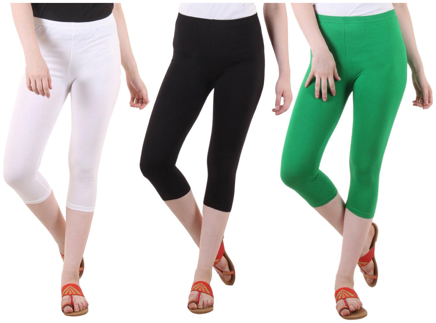 

EVEY Women Solid Regular capri - Multi