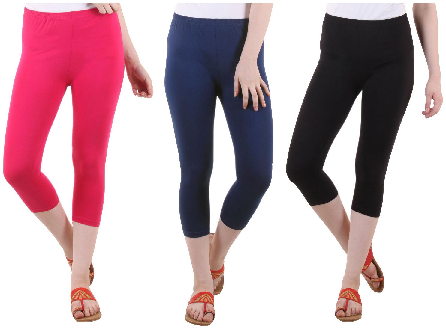 

EVEY Women Solid Regular capri - Multi