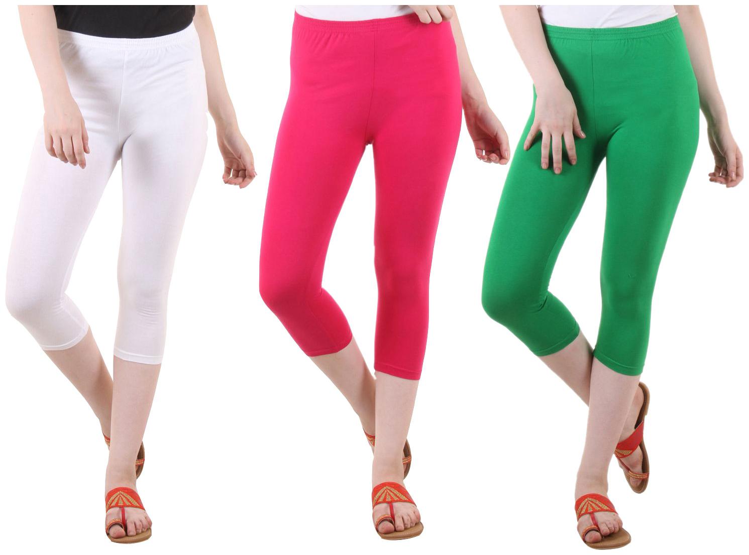 

EVEY Women Solid Regular capri - Multi