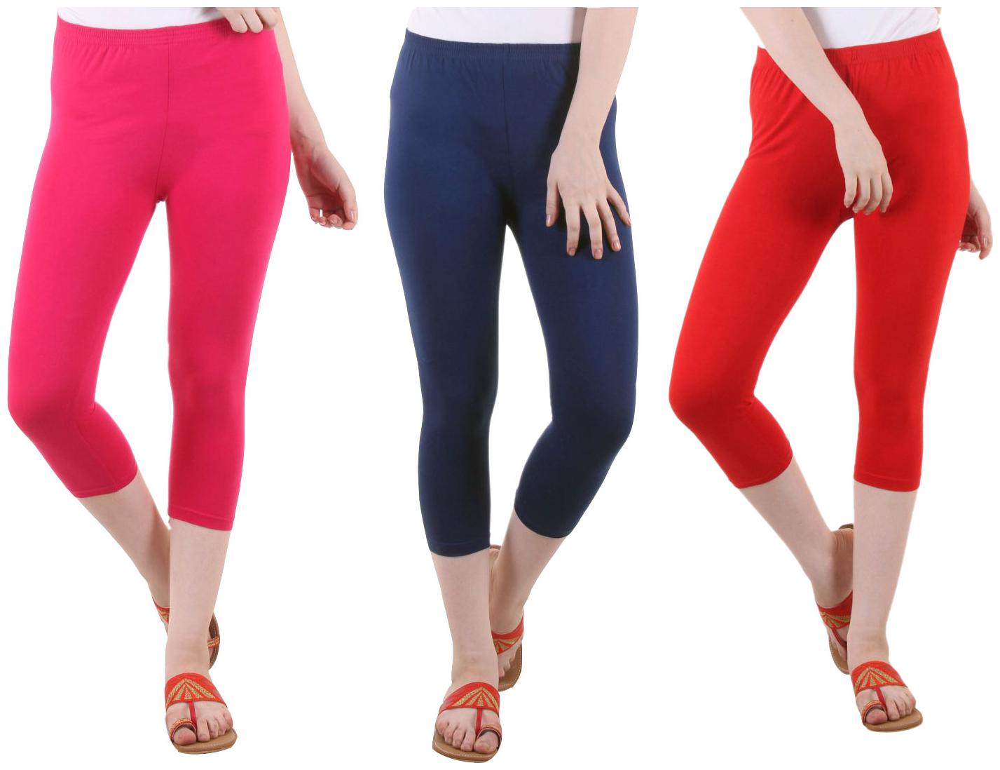 

EVEY Women Solid Regular capri - Multi