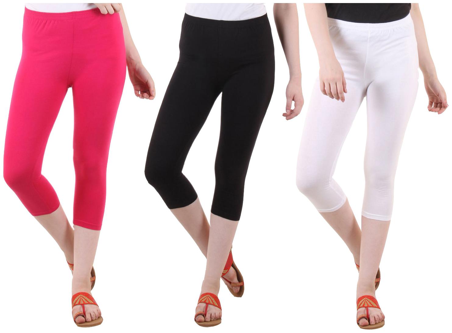 

EVEY Women Solid Regular capri - Multi