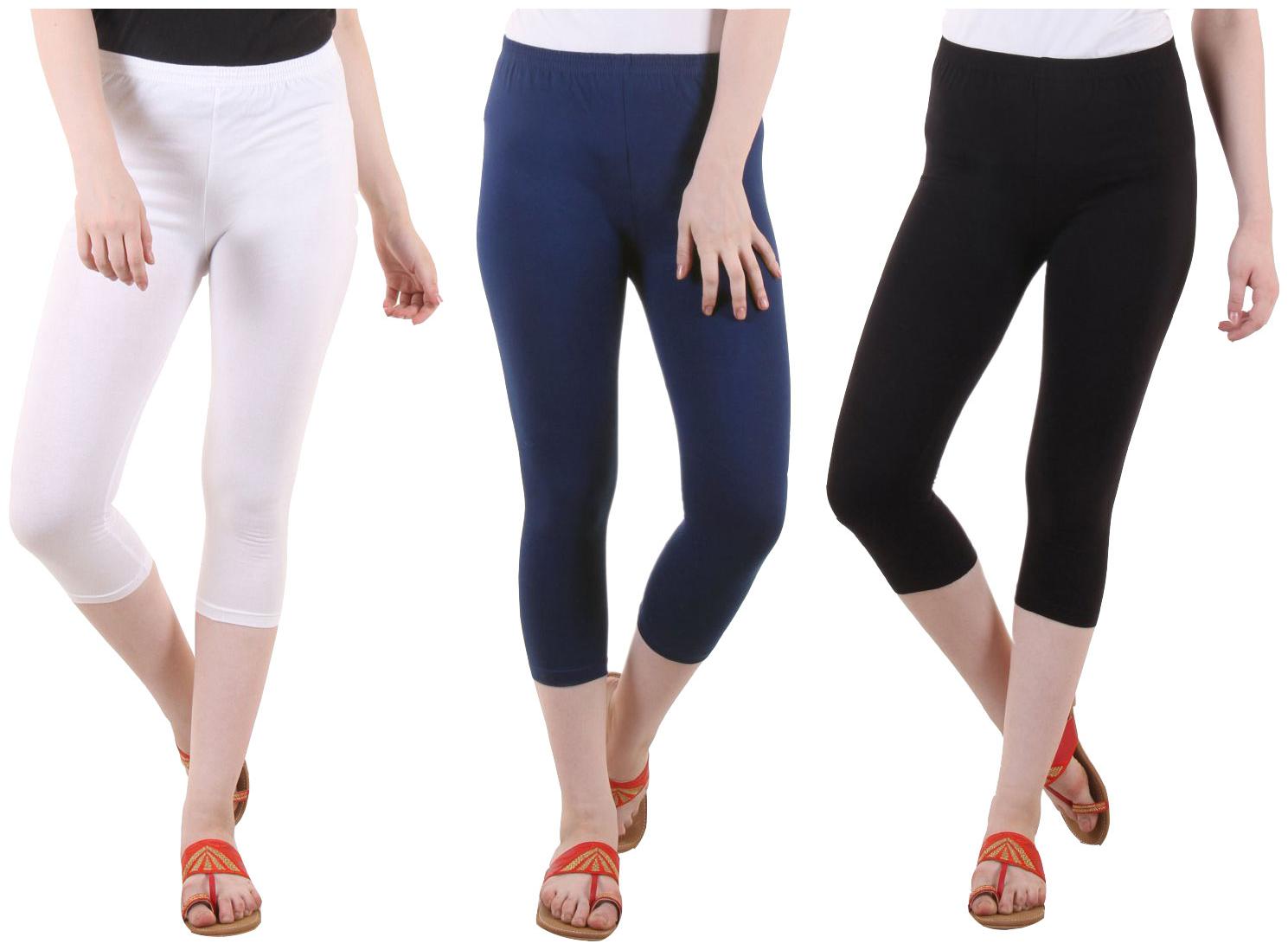 

EVEY Women Solid Regular capri - Multi