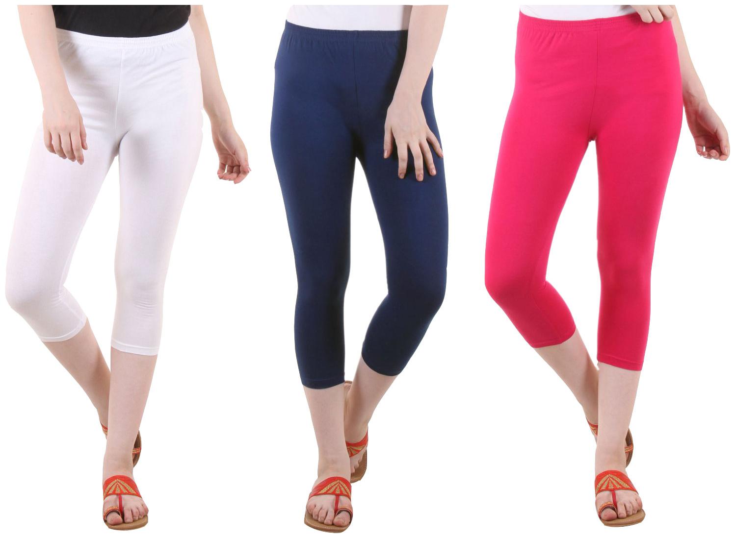 

EVEY Women Solid Regular capri - Multi