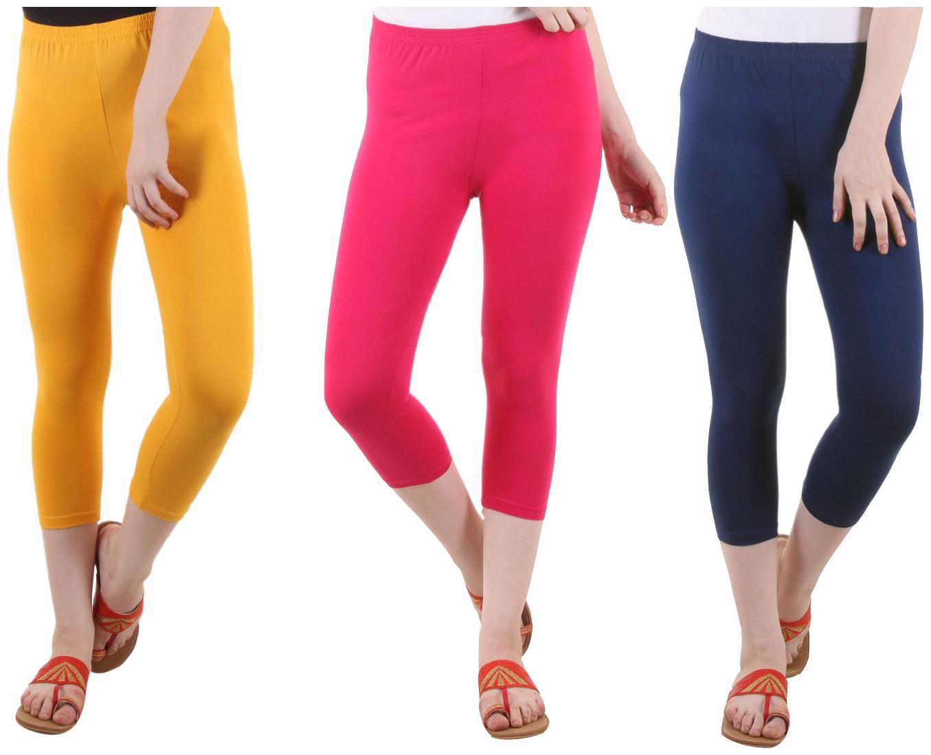 

EVEY Women Solid Regular capri - Multi