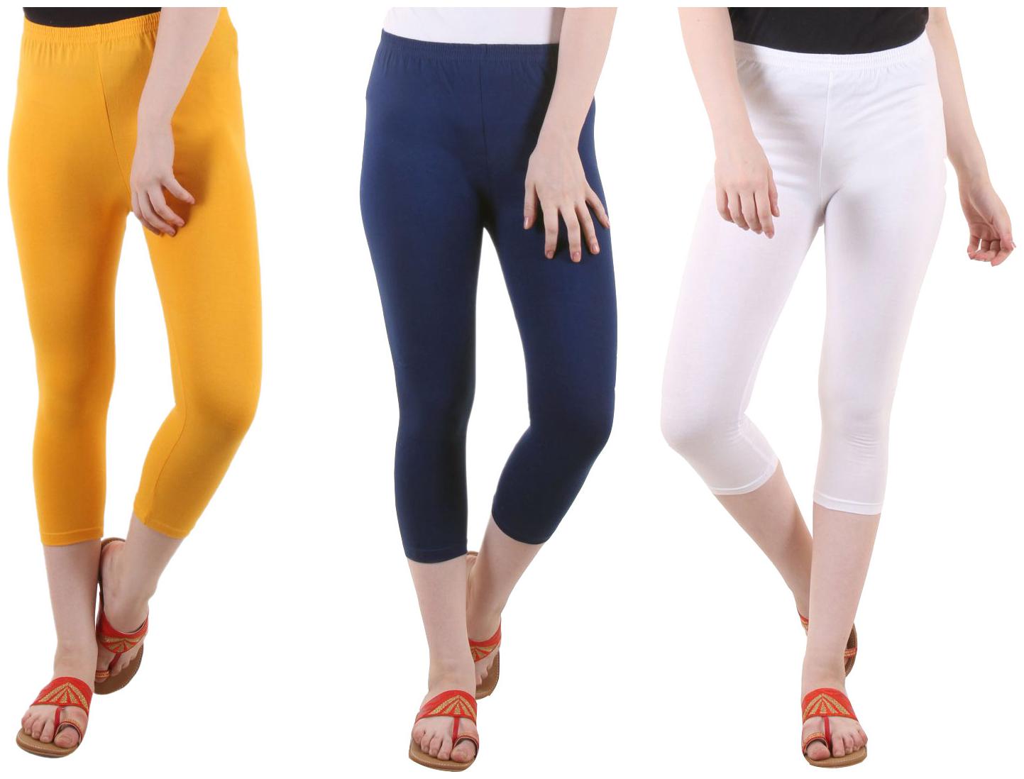 

EVEY Women Solid Regular capri - Multi