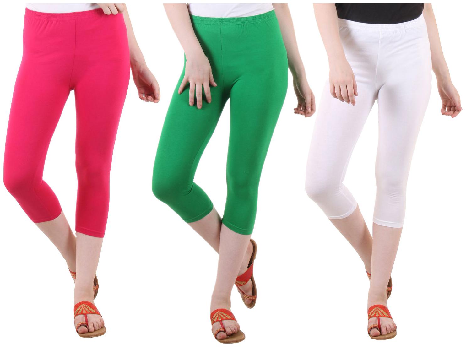 

EVEY Women Solid Regular capri - Multi