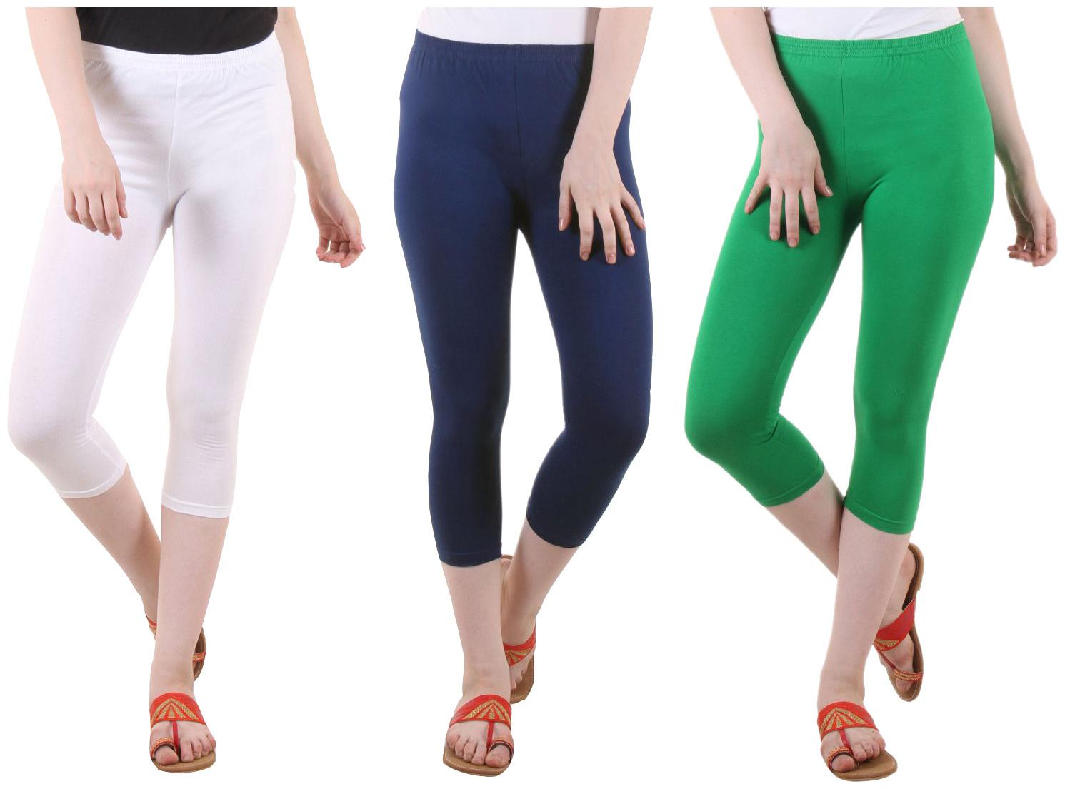 

EVEY Women Solid Regular capri - Multi
