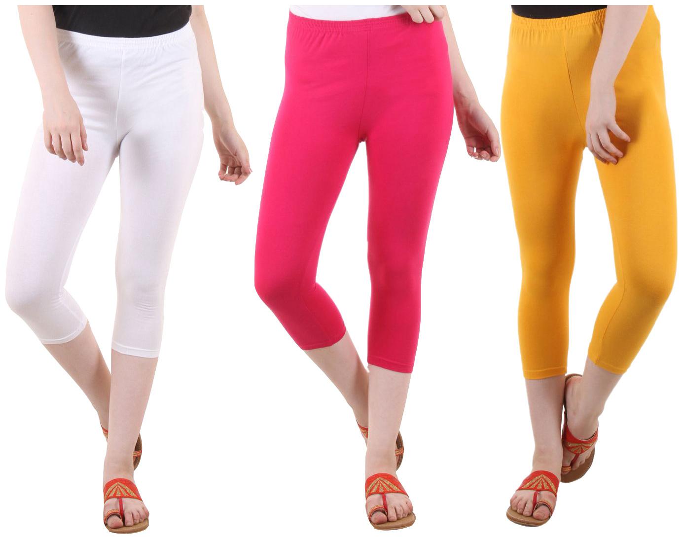 

EVEY Women Solid Regular capri - Multi
