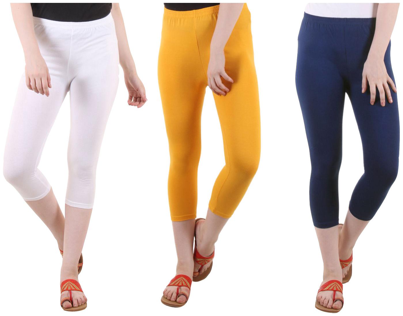 

EVEY Women Solid Regular capri - Multi