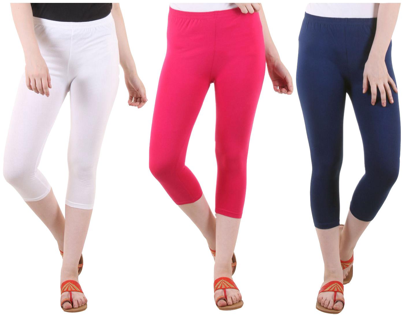 

EVEY Women Solid Regular capri - Multi