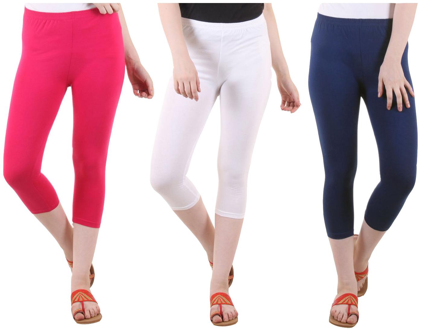

EVEY Women Solid Regular capri - Multi