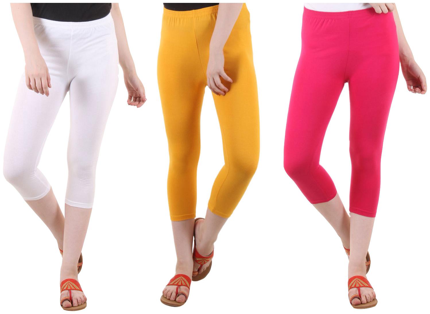 

EVEY Women Solid Regular capri - Multi