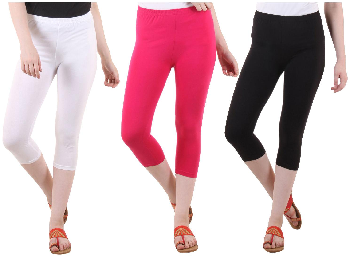 

EVEY Women Solid Regular capri - Multi
