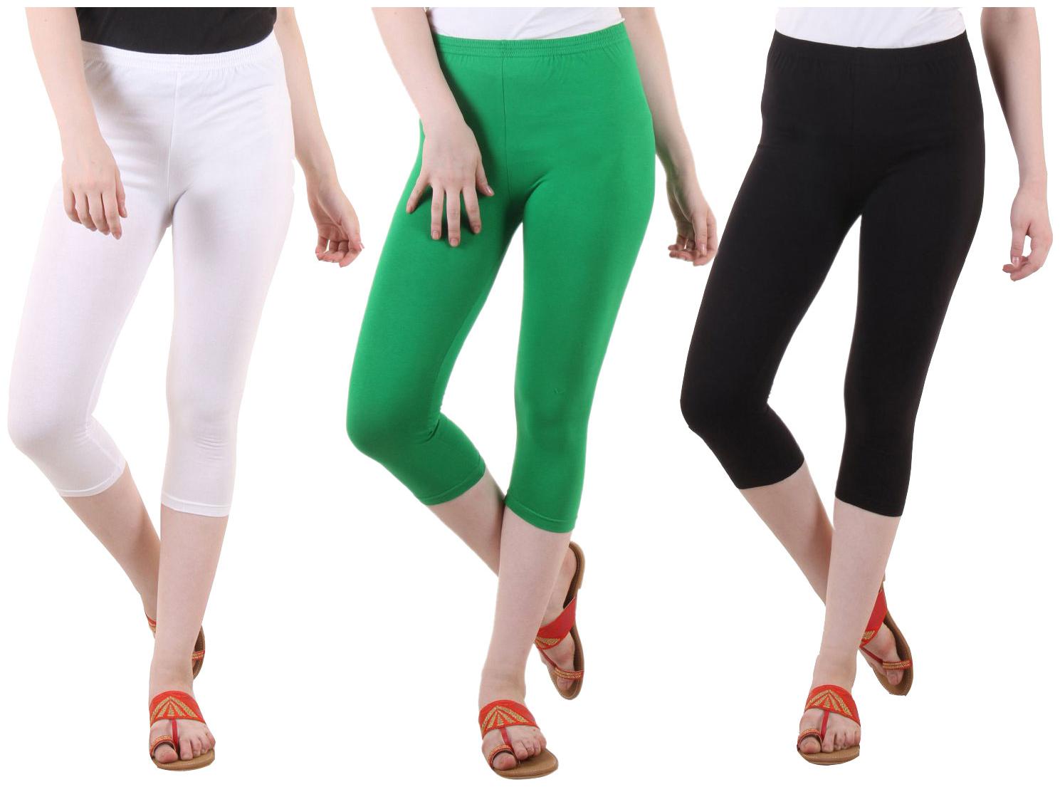 

EVEY Women Solid Regular capri - Multi
