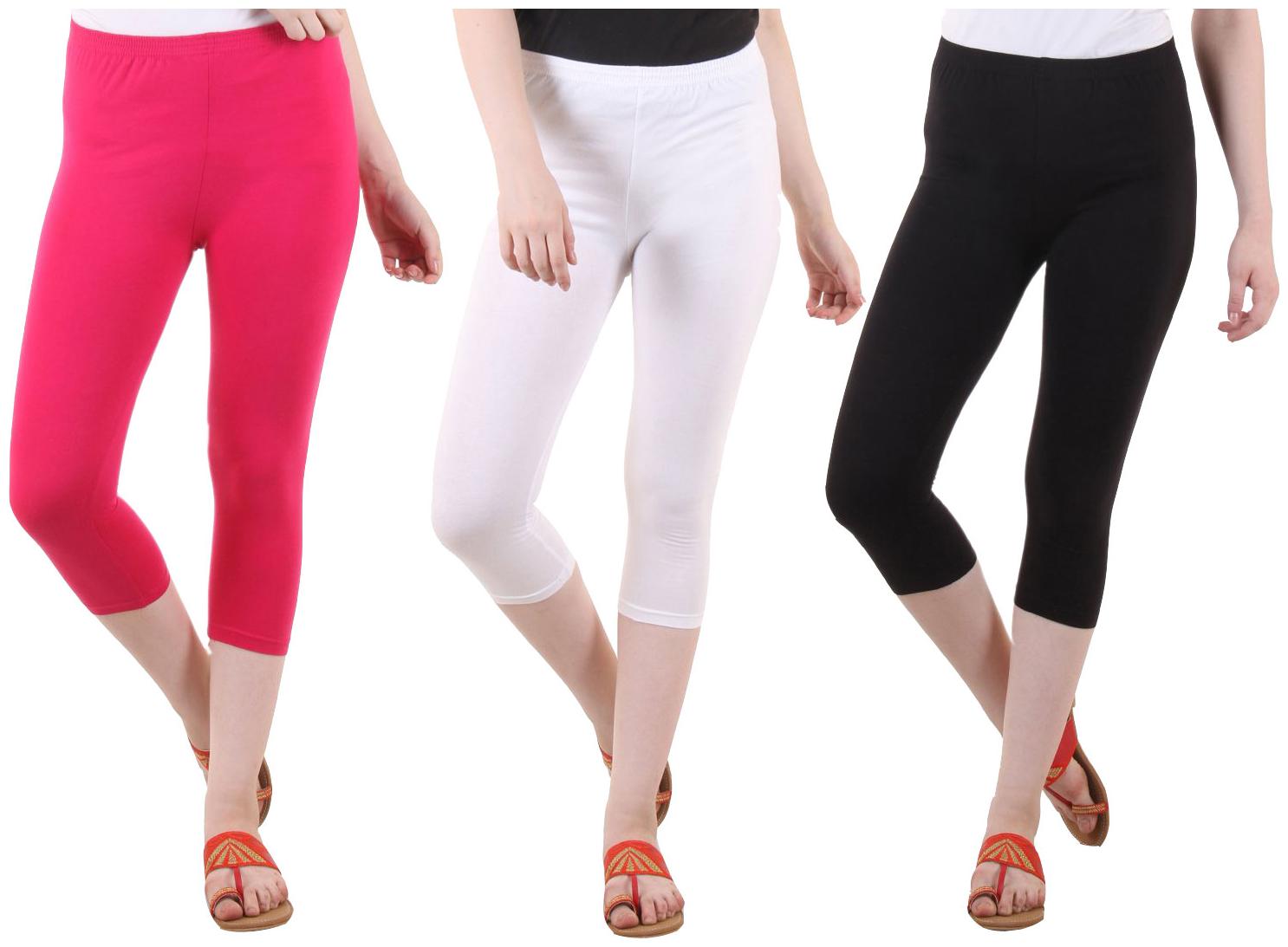 

EVEY Women Solid Regular capri - Multi