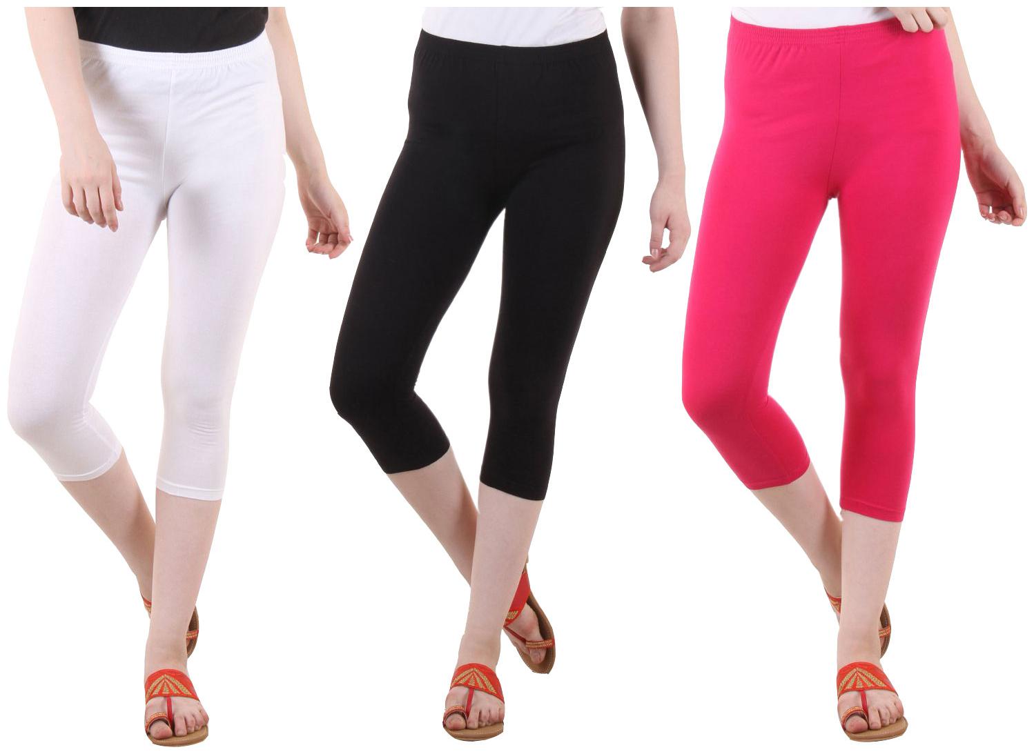 

EVEY Women Solid Regular capri - Multi