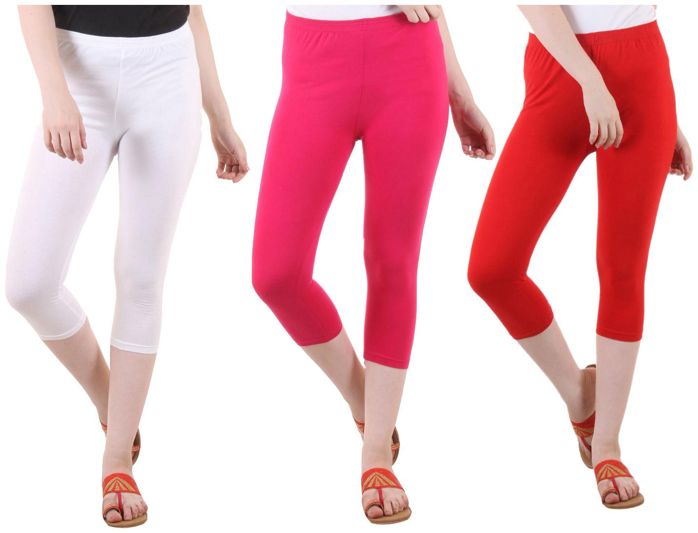 

EVEY Women Solid Regular capri - Multi