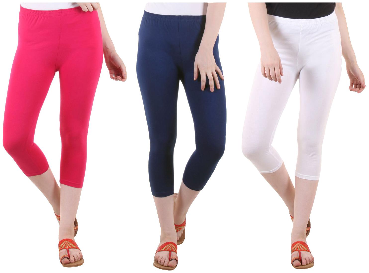 

EVEY Women Solid Regular capri - Multi