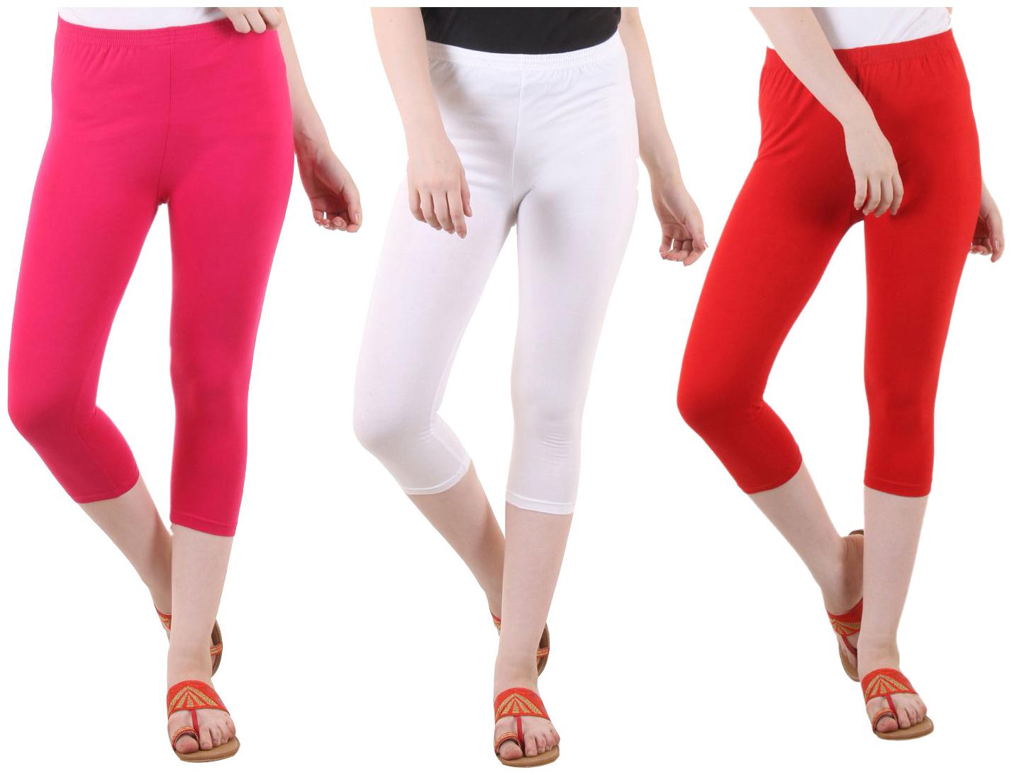 

EVEY Women Solid Regular capri - Multi