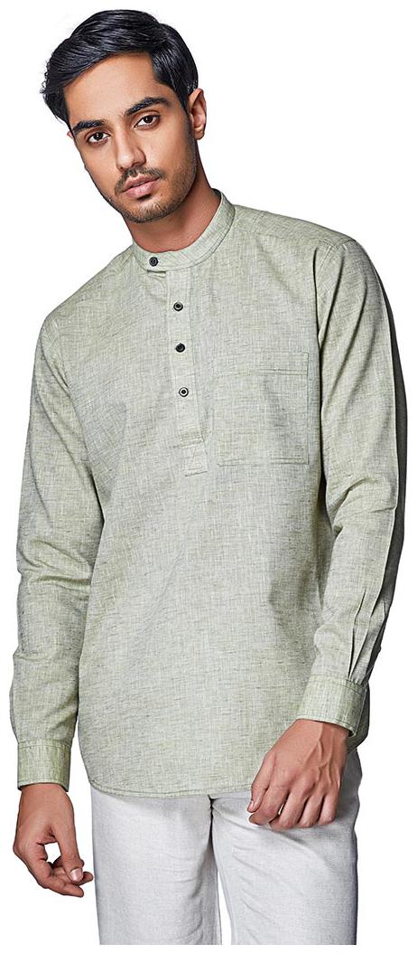 

EVOQ Men Green Regular Fit Kurta