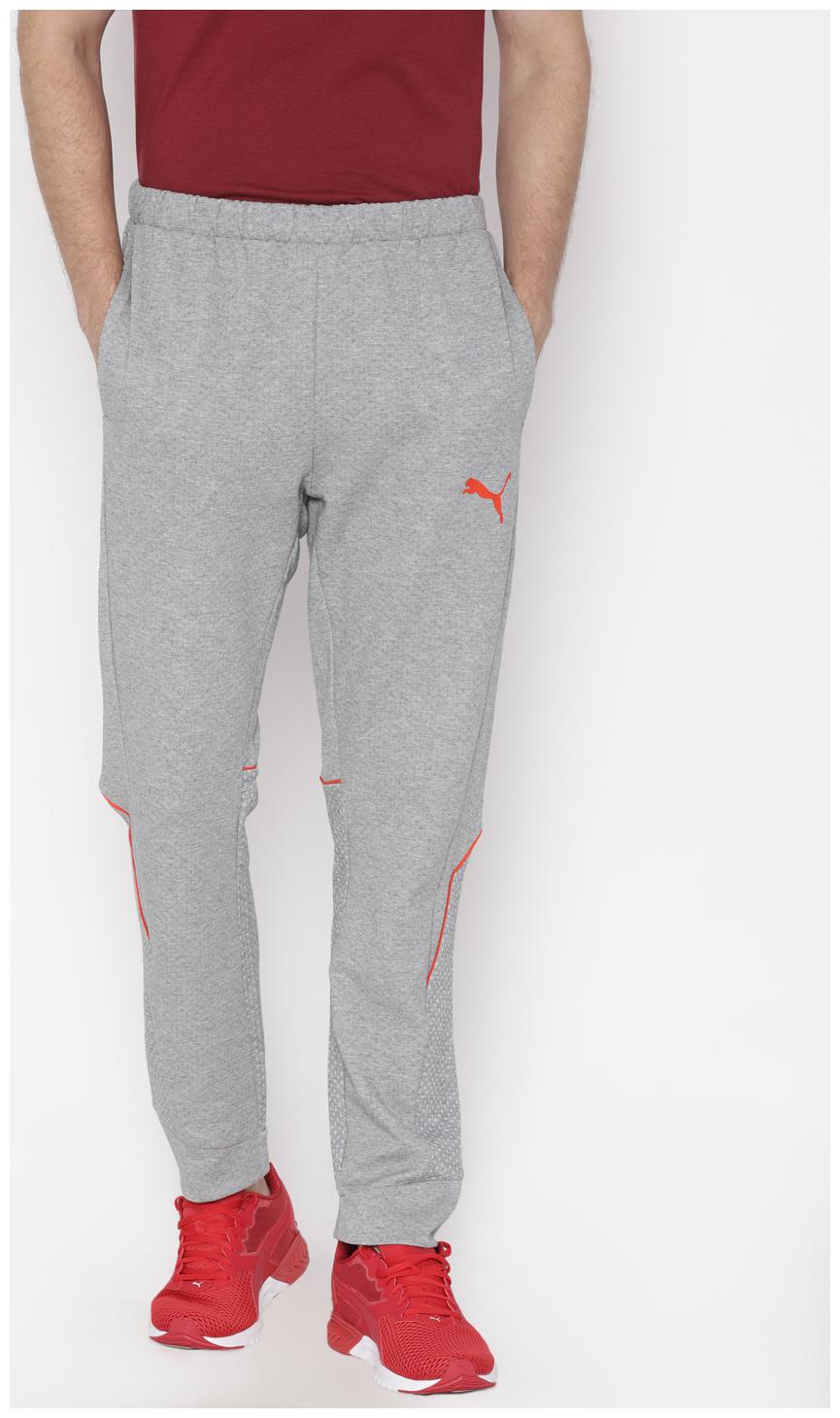 

Puma Men Grey Solid Regular fit Track pants