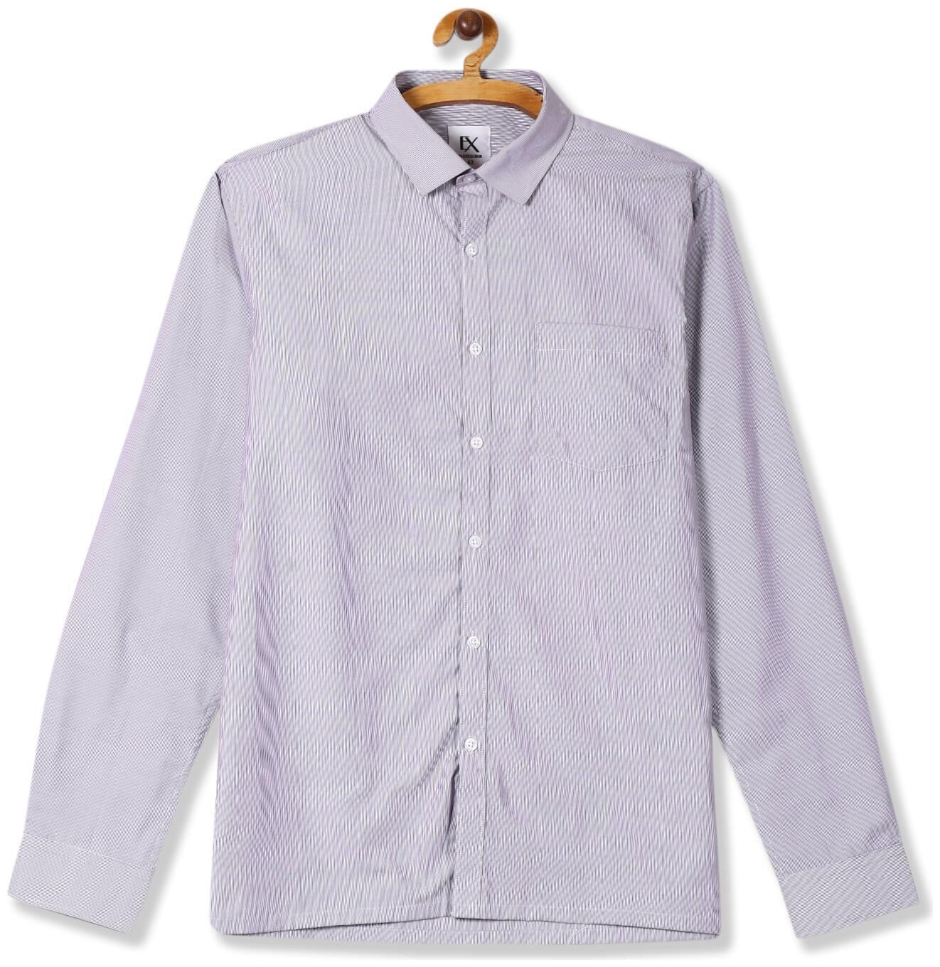 

Excalibur Men Regular fit Formal Shirt - Purple
