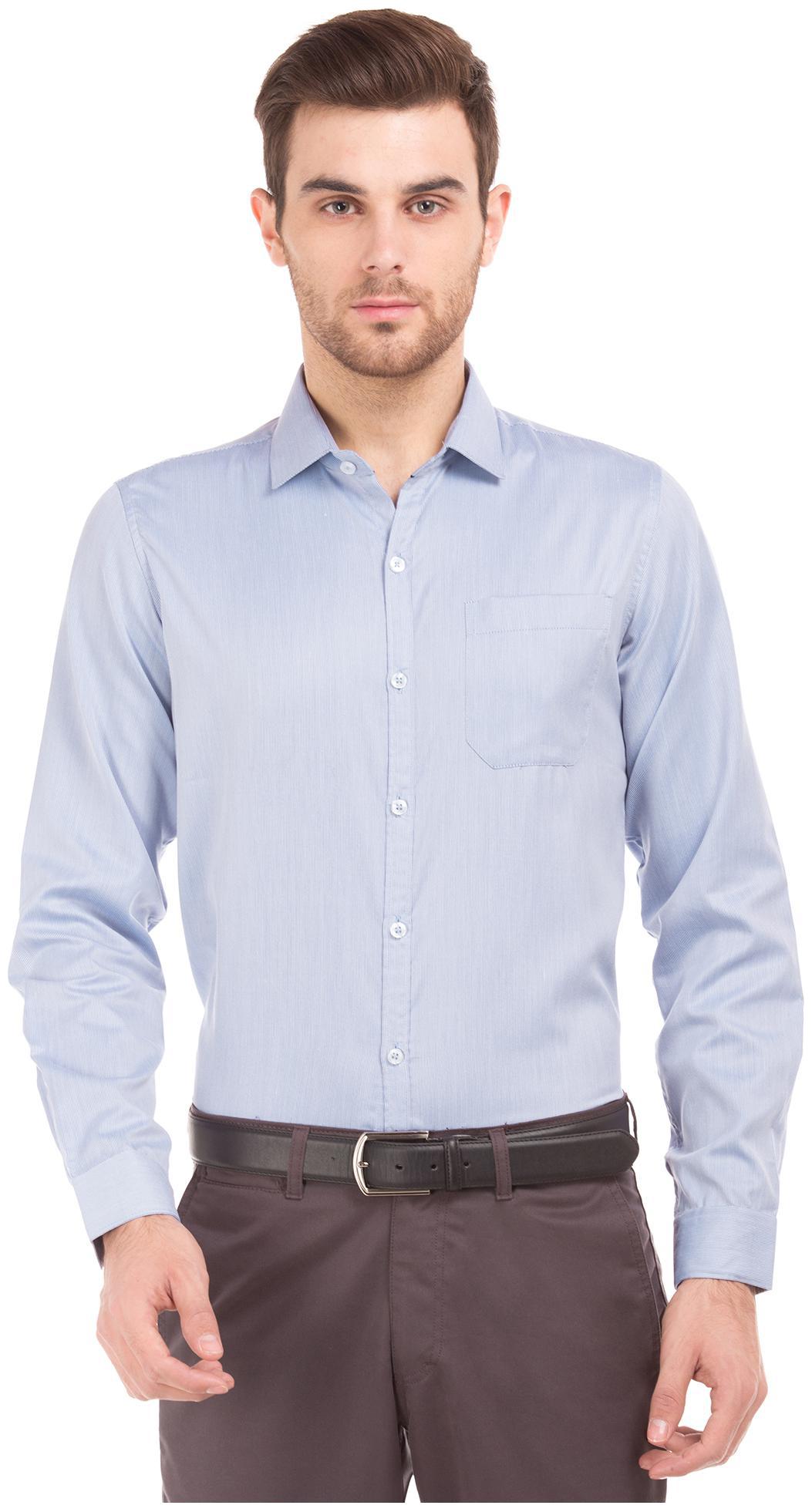 

Excalibur Men Slim fit Formal Shirt - Blue