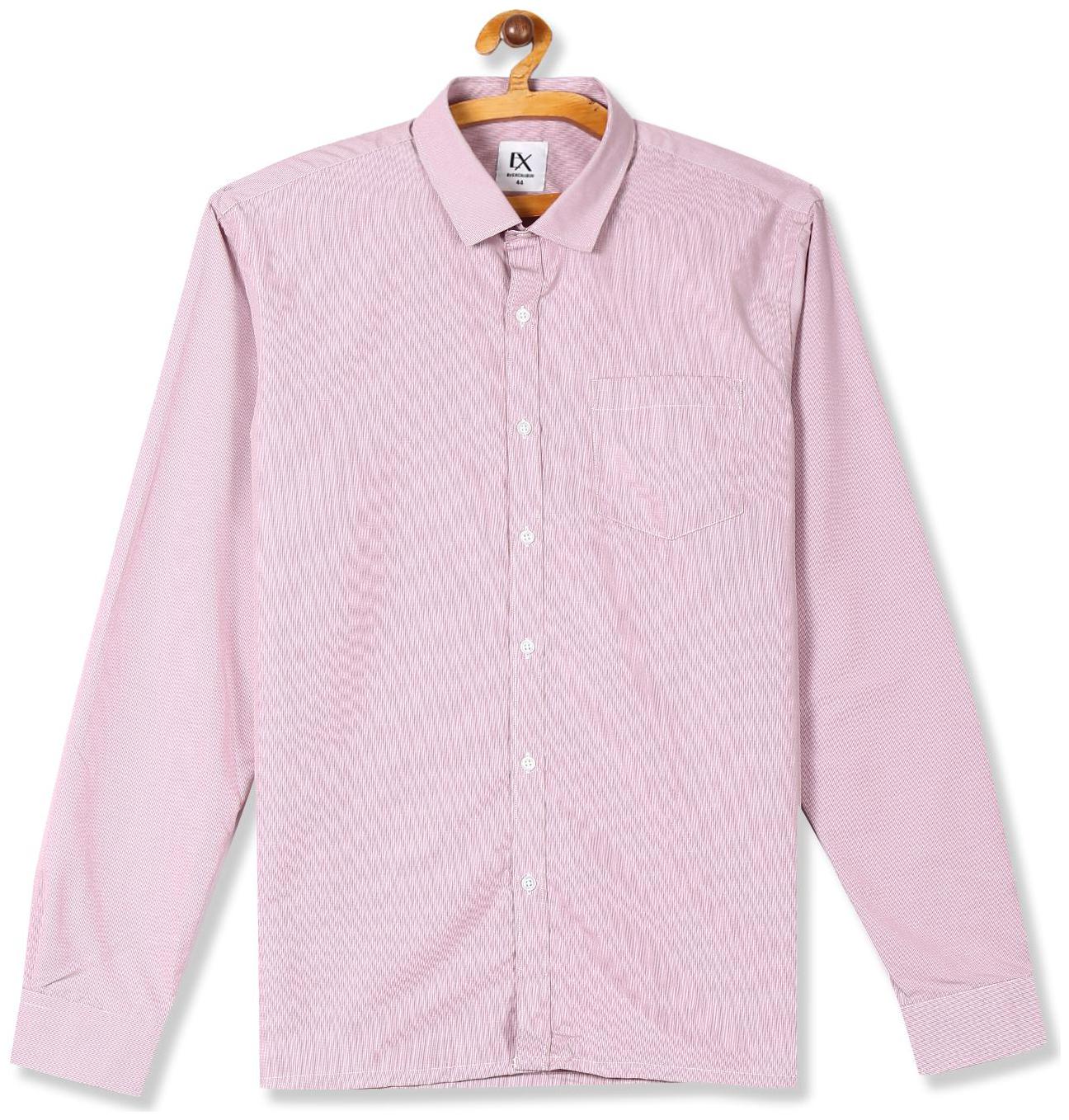 

Excalibur Men Regular fit Formal Shirt - Red